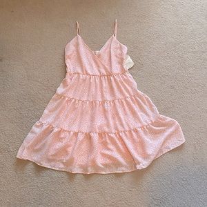 Altard state pink spotted sundress!